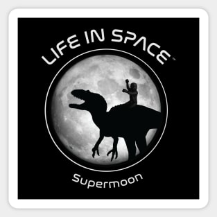 Life in Space: Supermoon Sticker